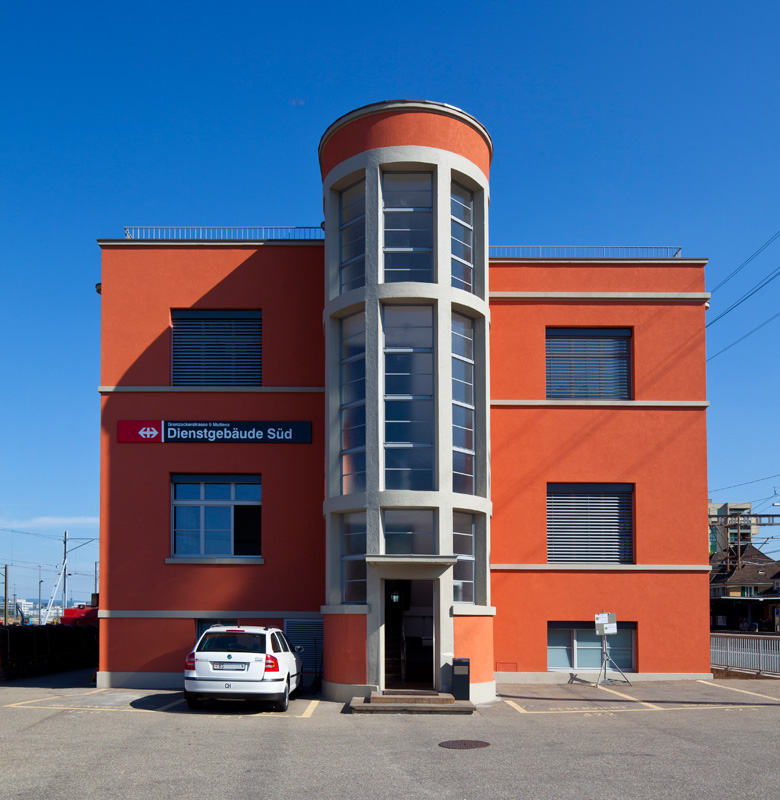 Muttenz SBB-Dienstgebäude-Süd (Ramseyer 1931, saniert 2009)